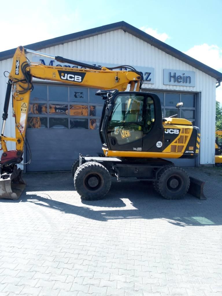 JCB JS 145 W Kolová rýpadla