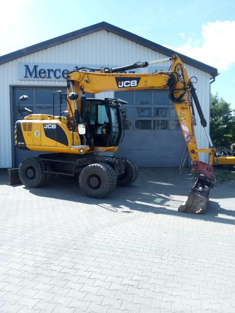 JCB JS 145 W Kolová rýpadla