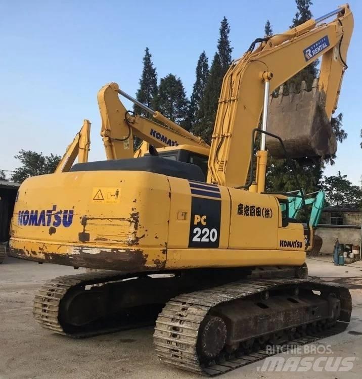 Komatsu pc220-7 Pásová rýpadla
