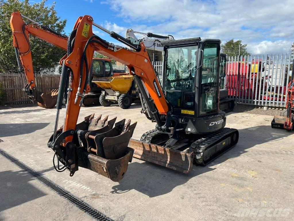 Doosan DX 27 Z Mini rýpadla < 7t