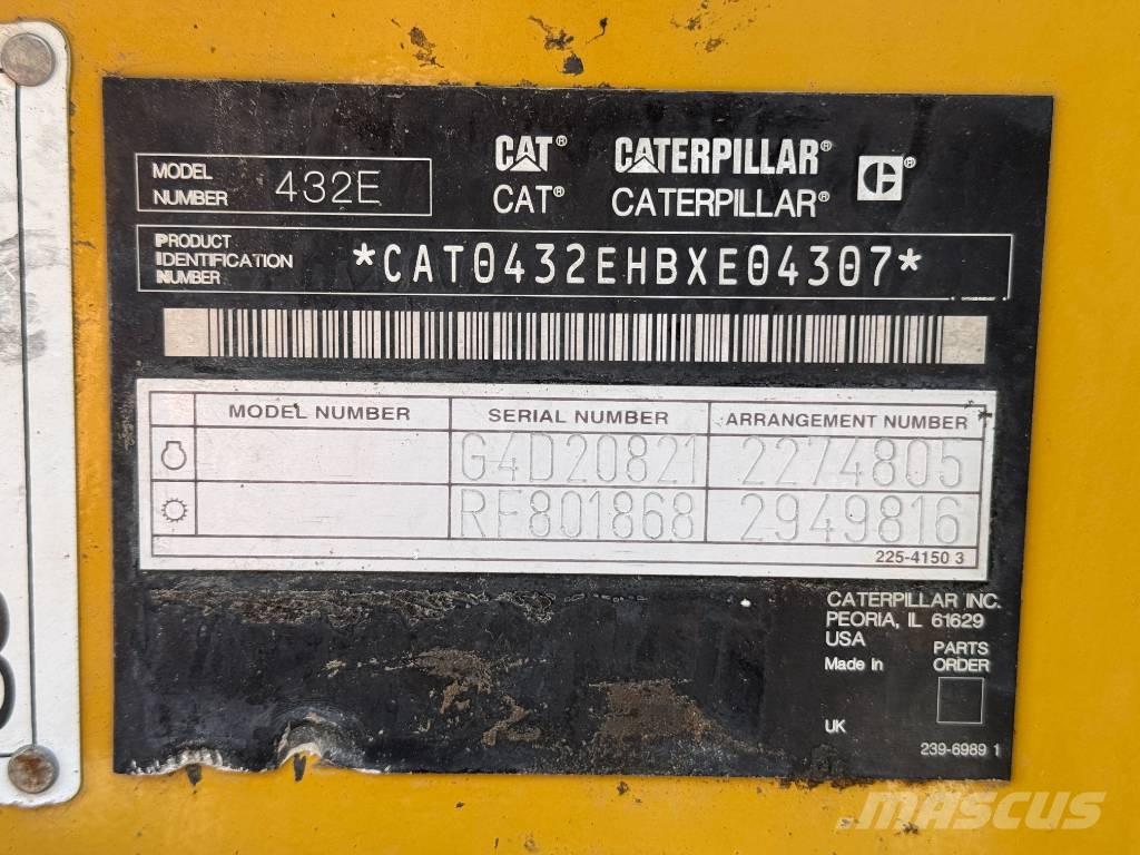 CAT 432 E Rýpadlo-nakladače