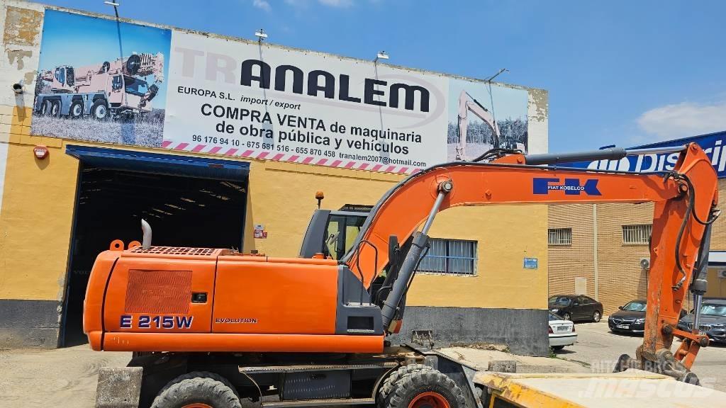 Fiat-Kobelco E215W Kolová rýpadla