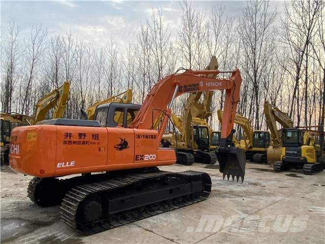 Hitachi EX200-5 Pásová rýpadla