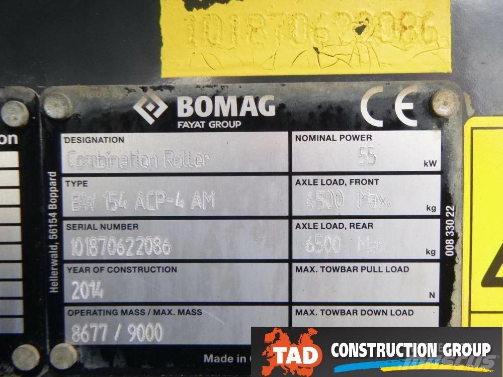 Bomag BW 154 AC Tandemové válce