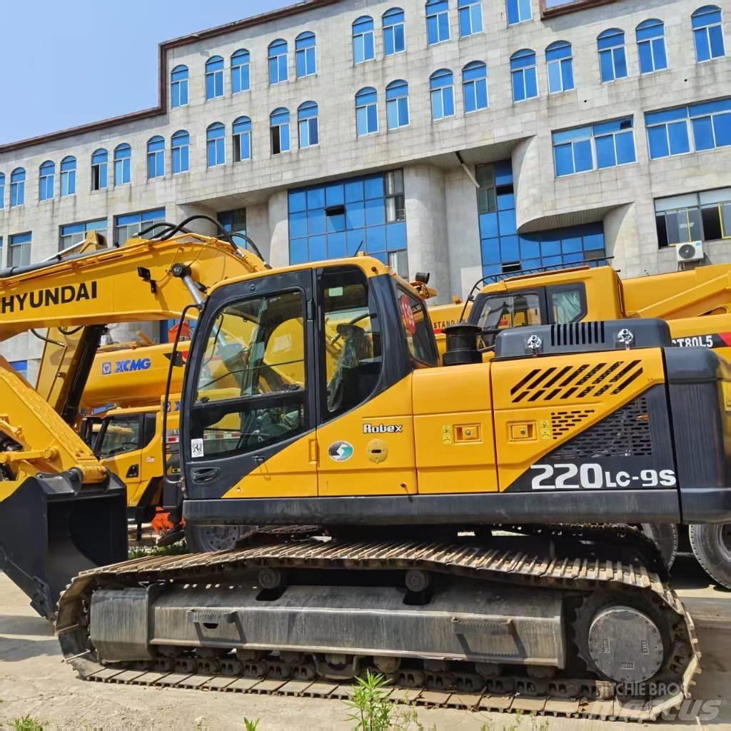 Hyundai 220lc-9s Pásová rýpadla