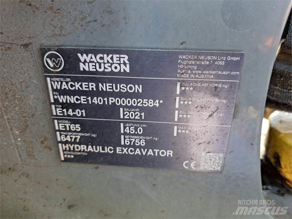 Wacker Neuson ET65 Pásová rýpadla