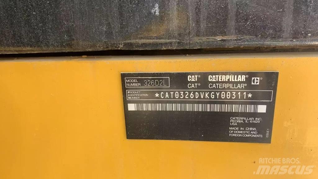 CAT 326 Pásová rýpadla