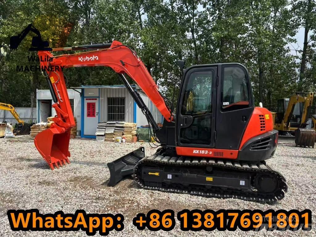 Kubota KX 183-3 Mini rýpadla < 7t