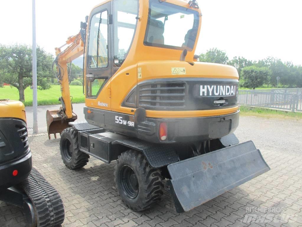 Hyundai Robex 55W-9 Kolová rýpadla