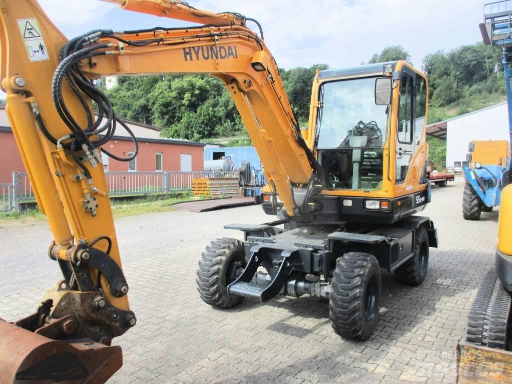 Hyundai Robex 55W-9 Kolová rýpadla