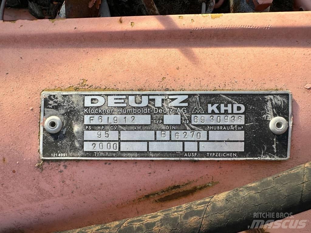Deutz F6L912 ENGINE Motory