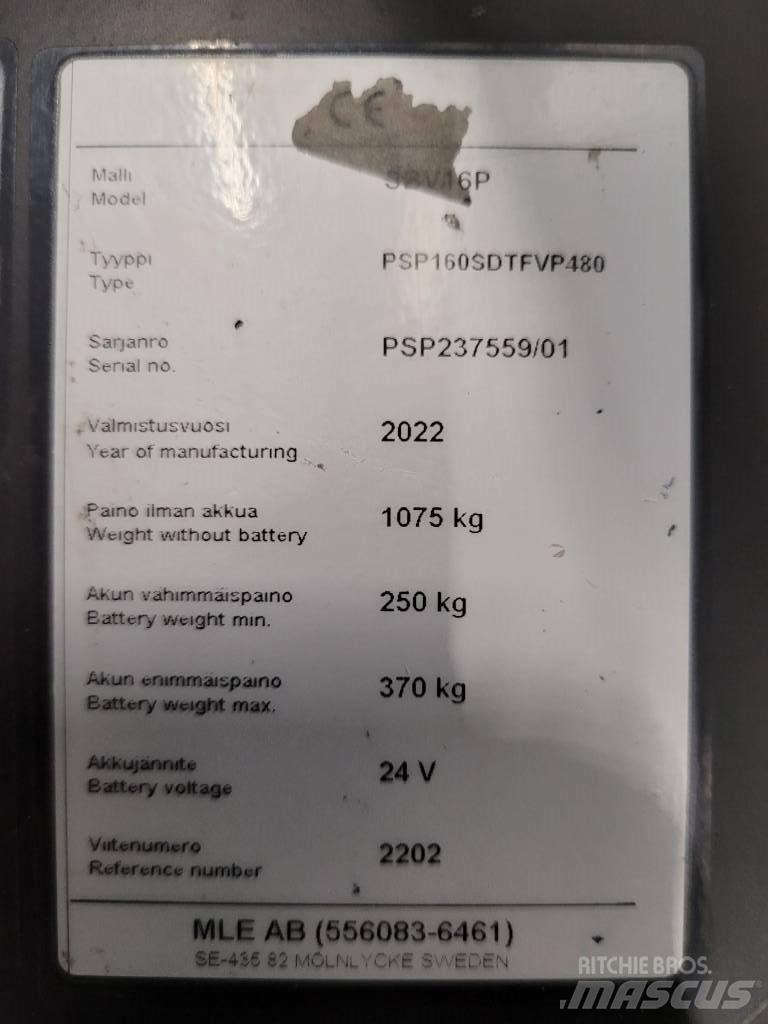 Mitsubishi SBV 16 P Samohybné vozíky