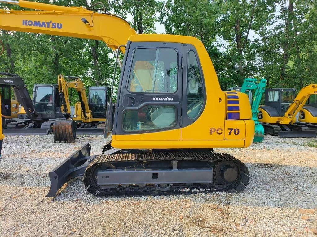 Komatsu PC 70-7 Pásová rýpadla