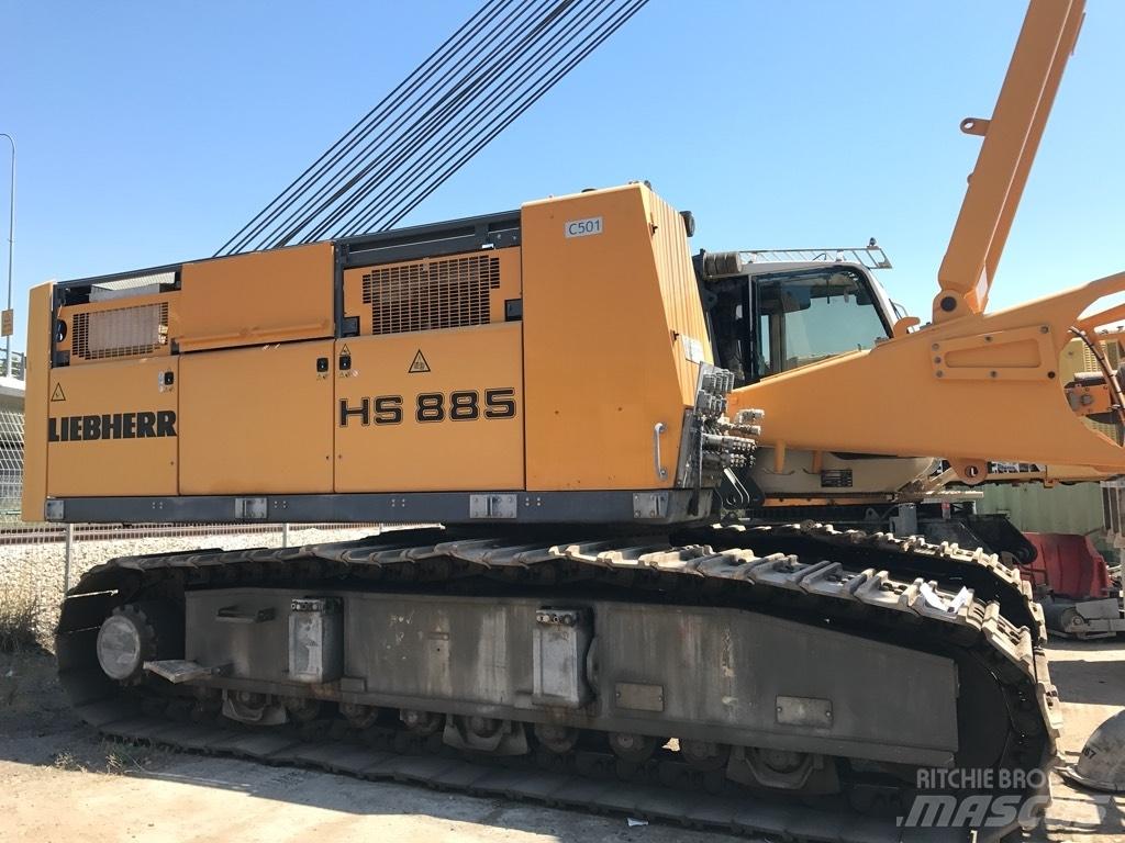 Liebherr HS 885 HD Pásové jeřáby