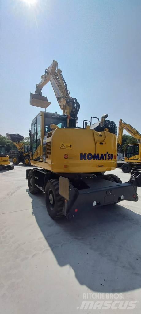 Komatsu PW148-11 Kolová rýpadla