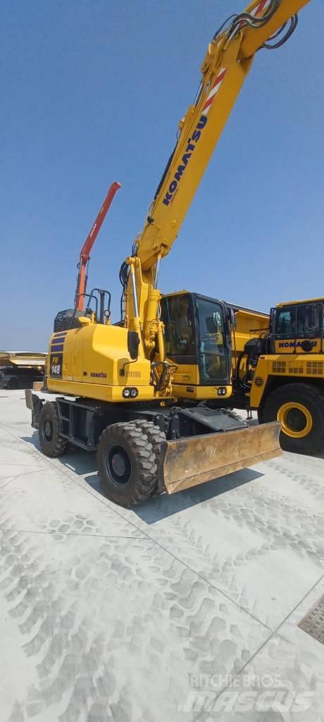 Komatsu PW148-11 Kolová rýpadla