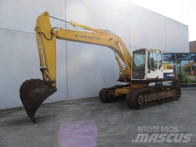 Komatsu PC 180 LC Pásová rýpadla