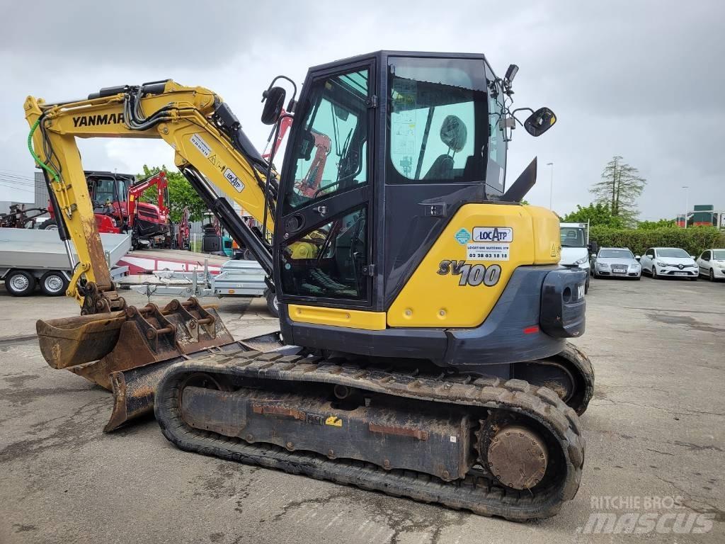Yanmar SV100-2PB Midi rýpadla 7t - 12t