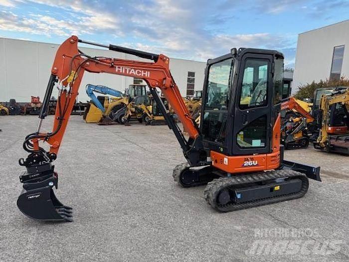Hitachi ZX26 U-6 Mini rýpadla < 7t