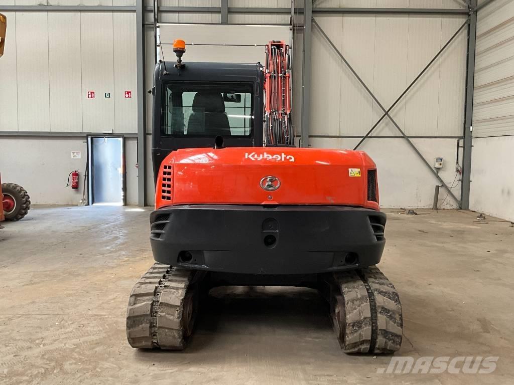 Kubota KX 080-4 Midi rýpadla 7t - 12t