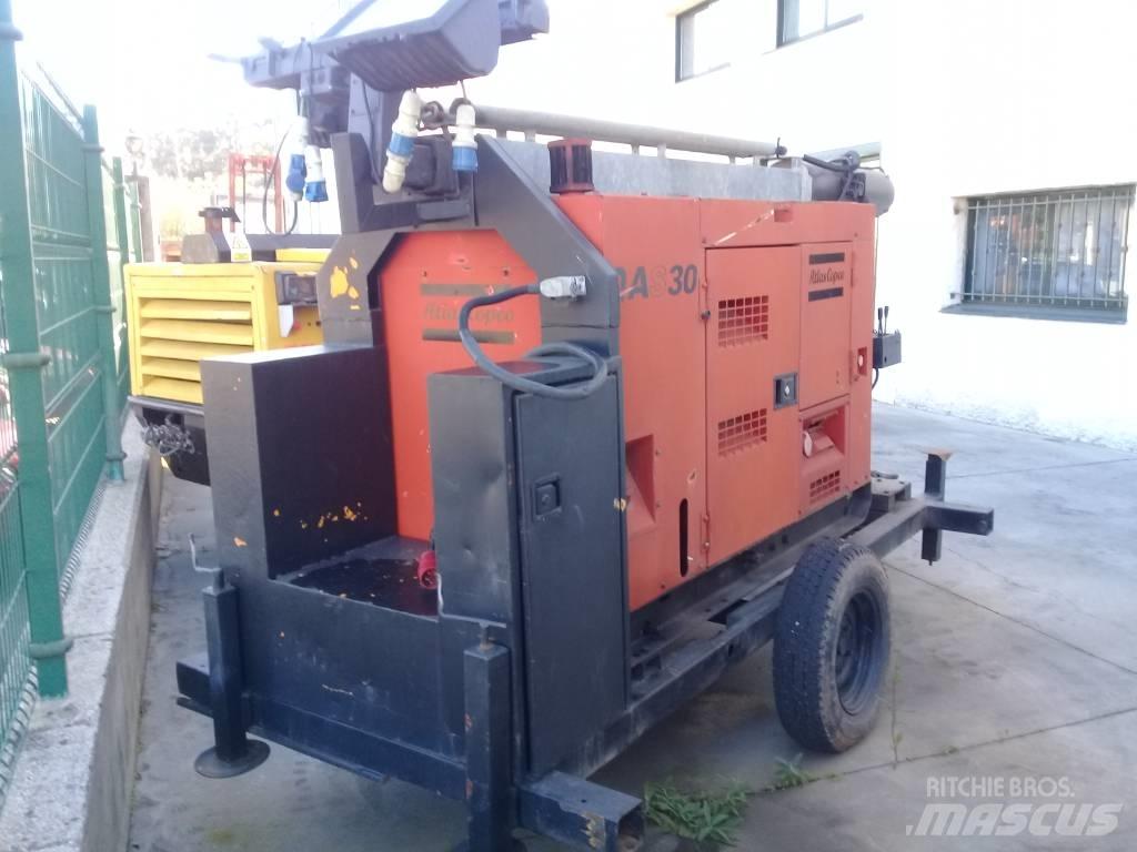 Atlas Copco QAS30 Naftové generátory
