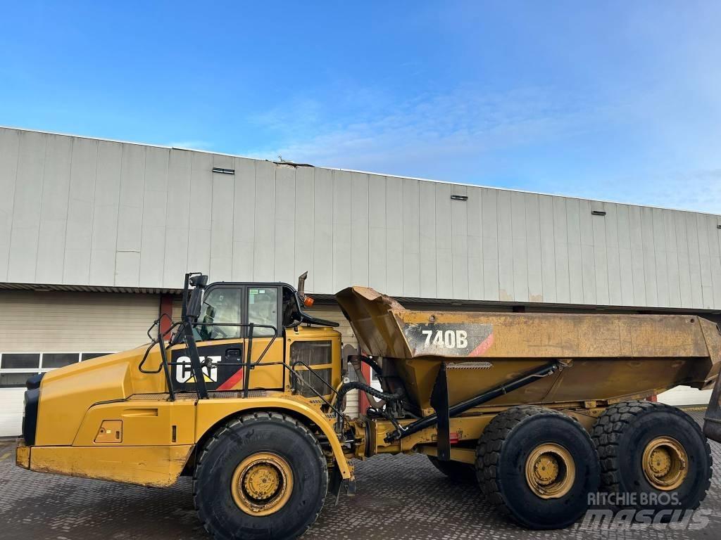 CAT 740 B Kloubové dempry