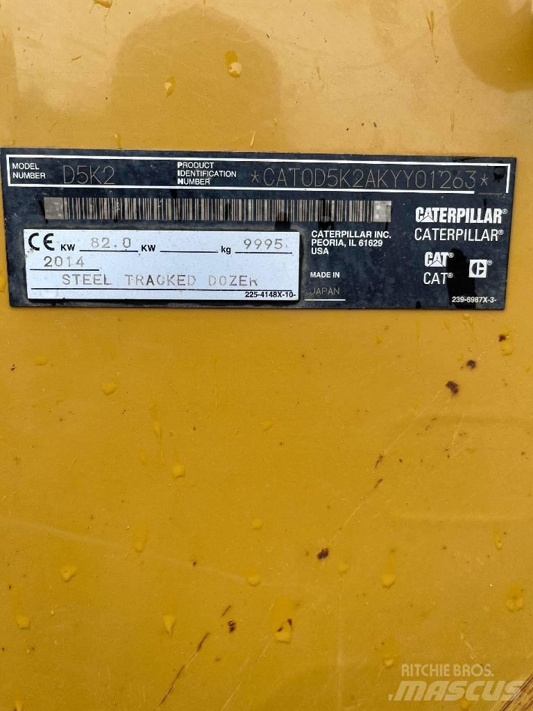 CAT D 5 K 2 LGP Pásové dozery