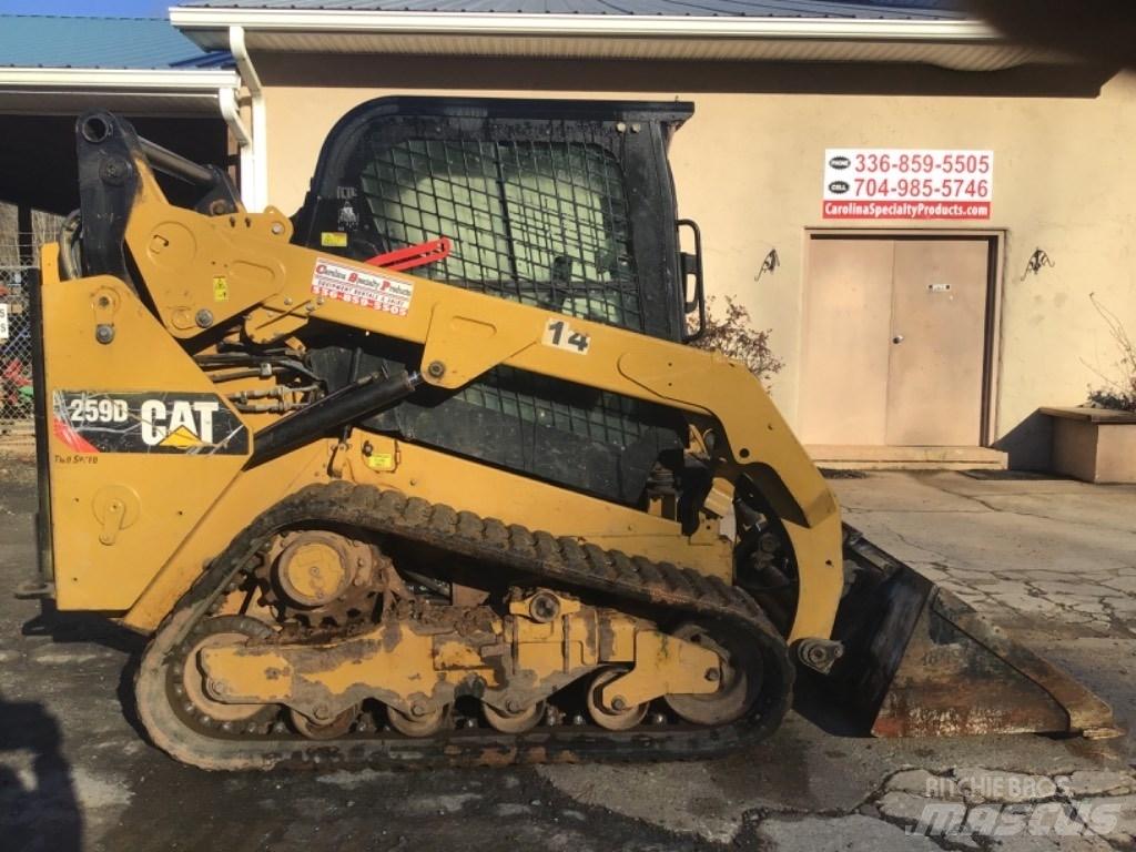 CAT 259D Smykem řízené nakladače