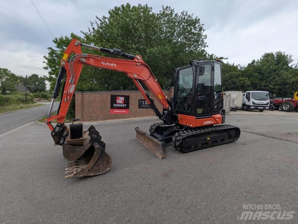 Kubota U 56-5 Mini rýpadla < 7t