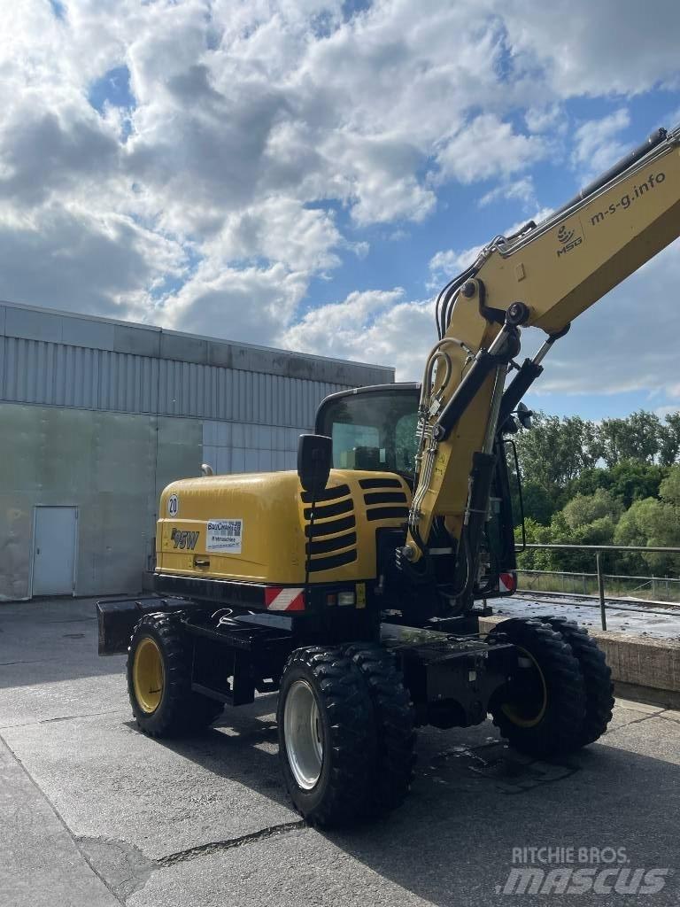 Yanmar B 95 W Kolová rýpadla