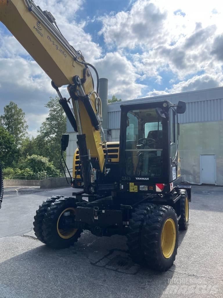 Yanmar B 95 W Kolová rýpadla