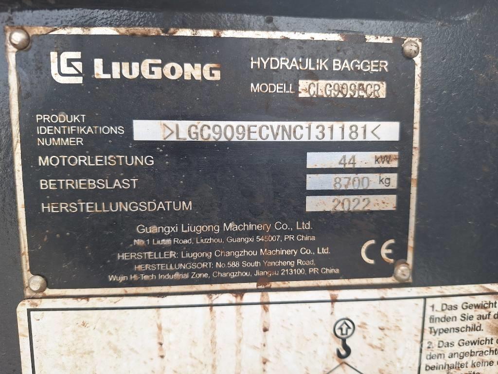 LiuGong 909 E Midi rýpadla 7t - 12t