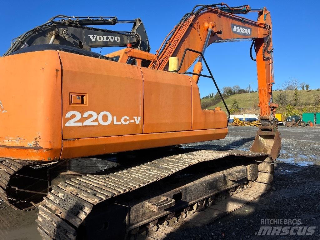 Doosan DX 220 Pásová rýpadla