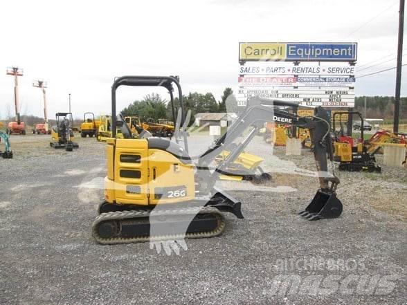 John Deere 26G Mini rýpadla < 7t