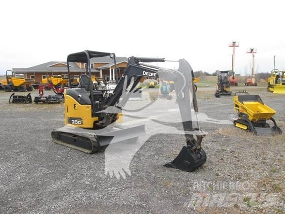 John Deere 26G Mini rýpadla < 7t