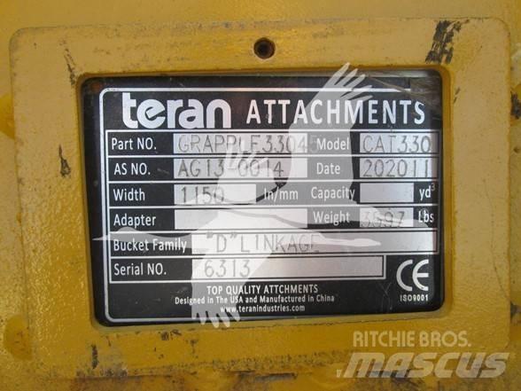 Teran CAT 330 Klešťové drapáky