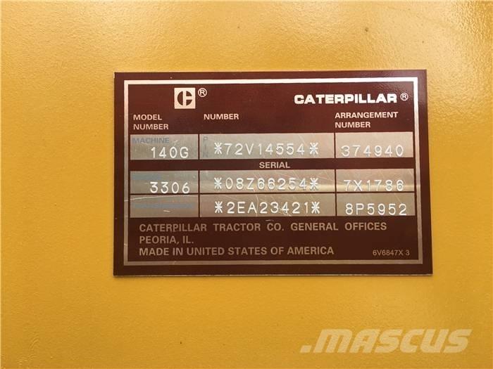 CAT 140 G Grejdry