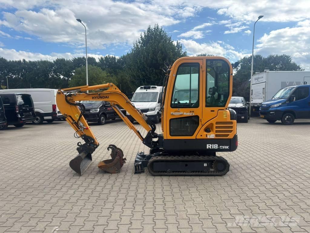 Hyundai Robex 18-9AK Mini rýpadla < 7t