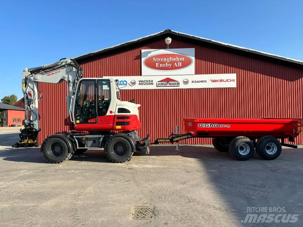 Takeuchi TB 395 W Kolová rýpadla