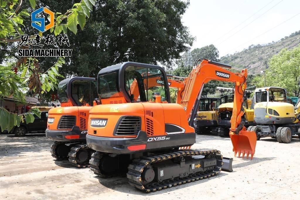 Doosan DX 55-9 C Mini rýpadla < 7t