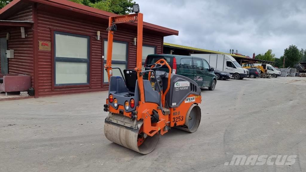 Hamm HD 8 VV Tandemové válce