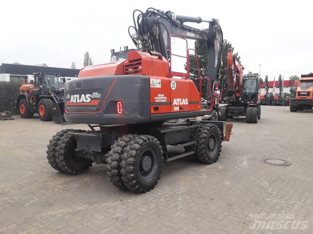 Atlas 180WSR Kolová rýpadla