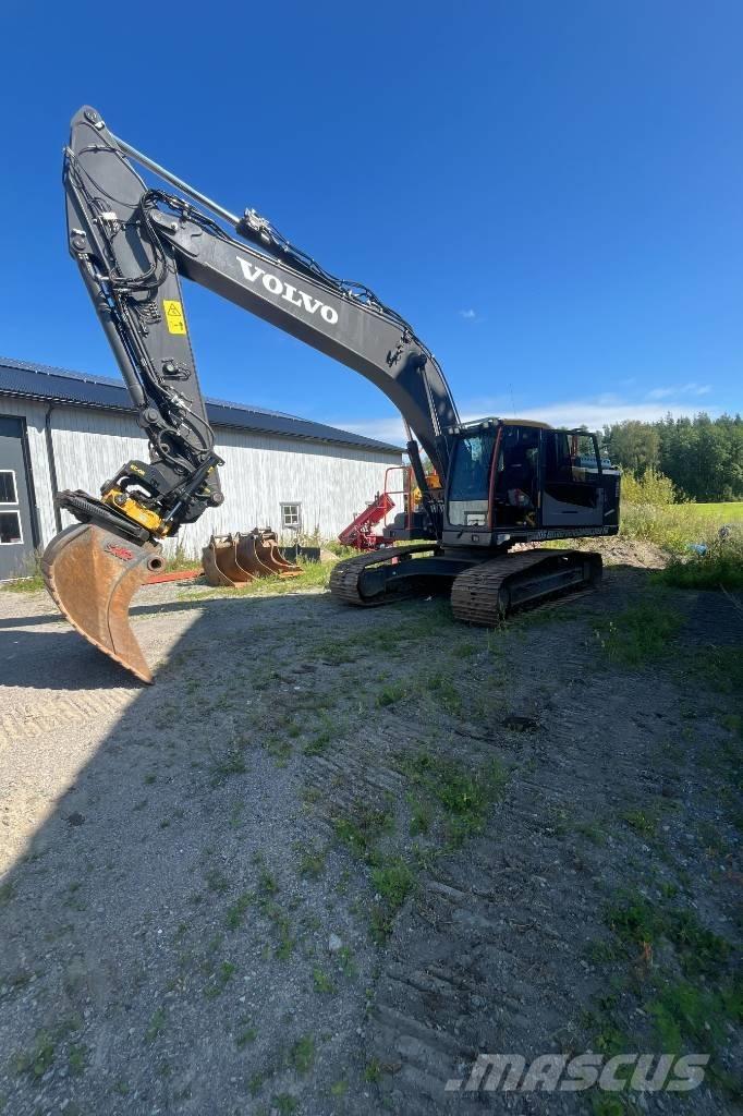 Volvo EC 250 EL Pásová rýpadla