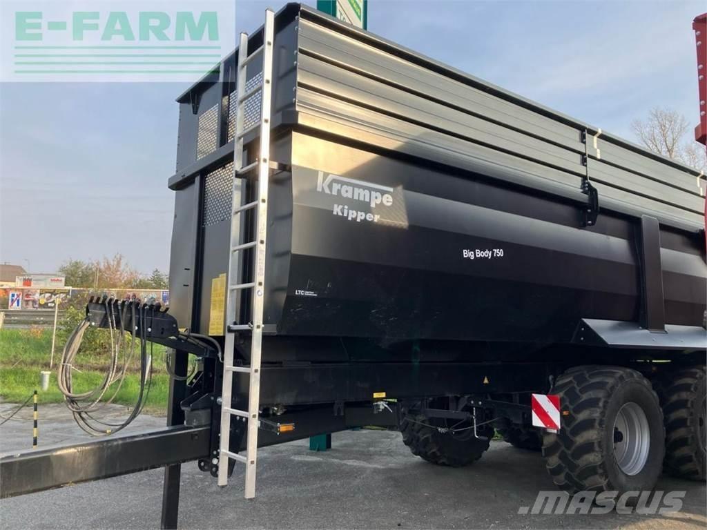 Krampe BigBody 750 Přívěsy pro různé účely