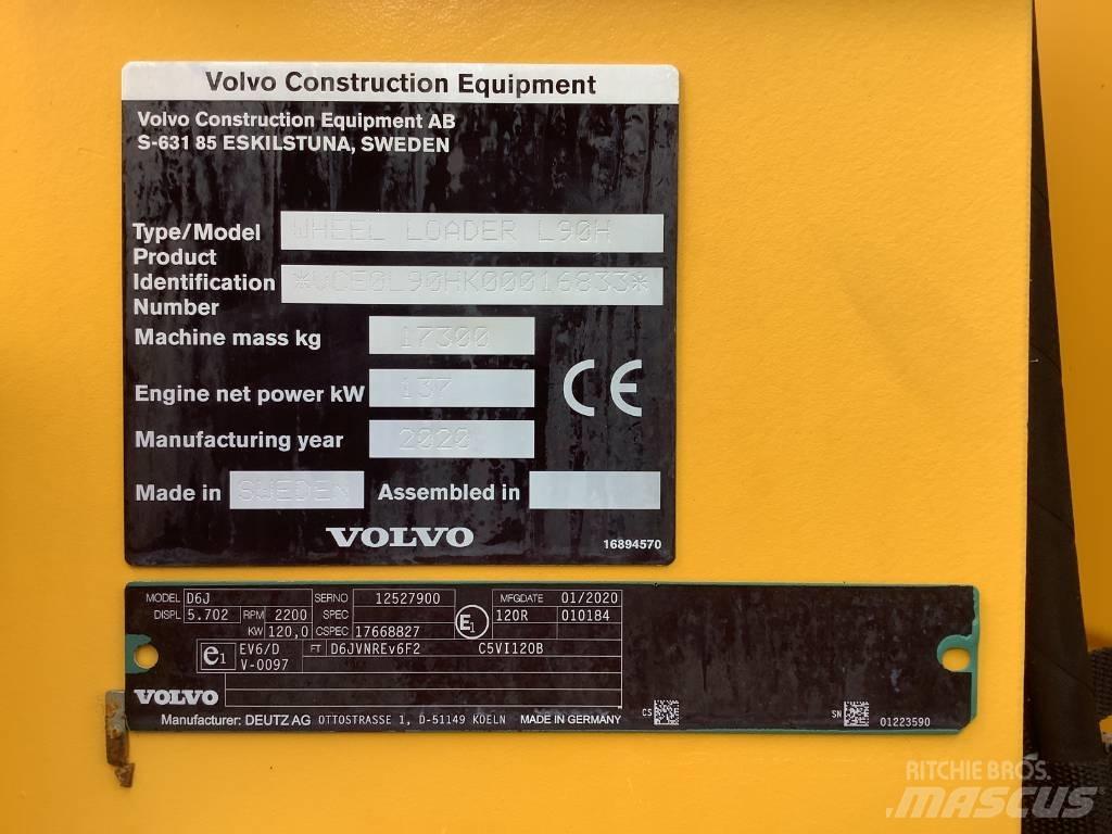 Volvo L 90 H Kolové nakladače