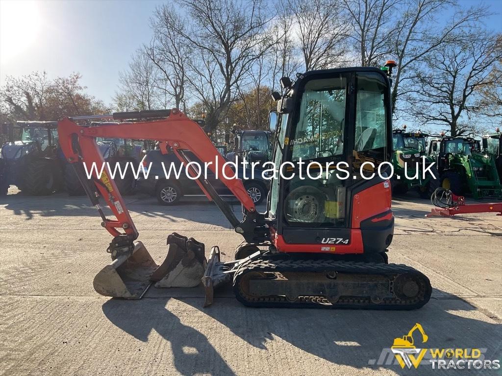 Kubota U 27-4 Mini rýpadla < 7t