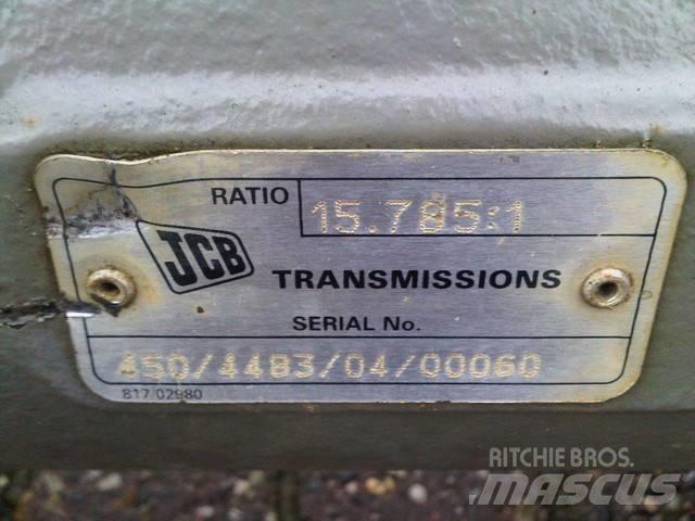 JCB 3 CX Nápravy