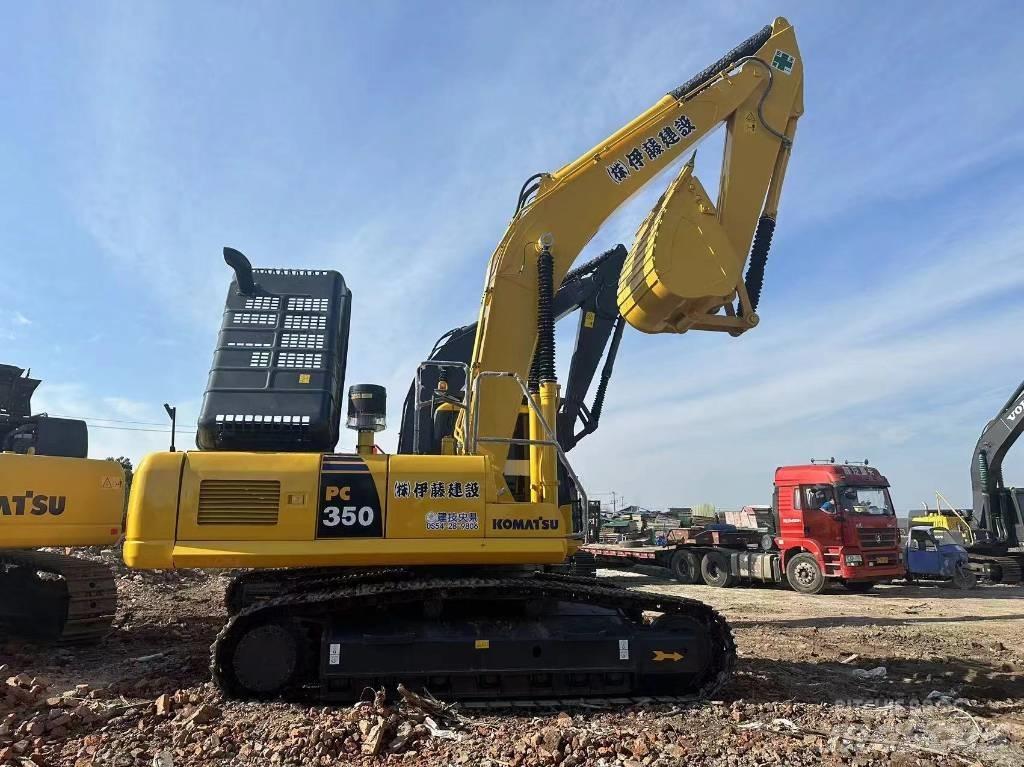 Komatsu PC 350-7 Pásová rýpadla