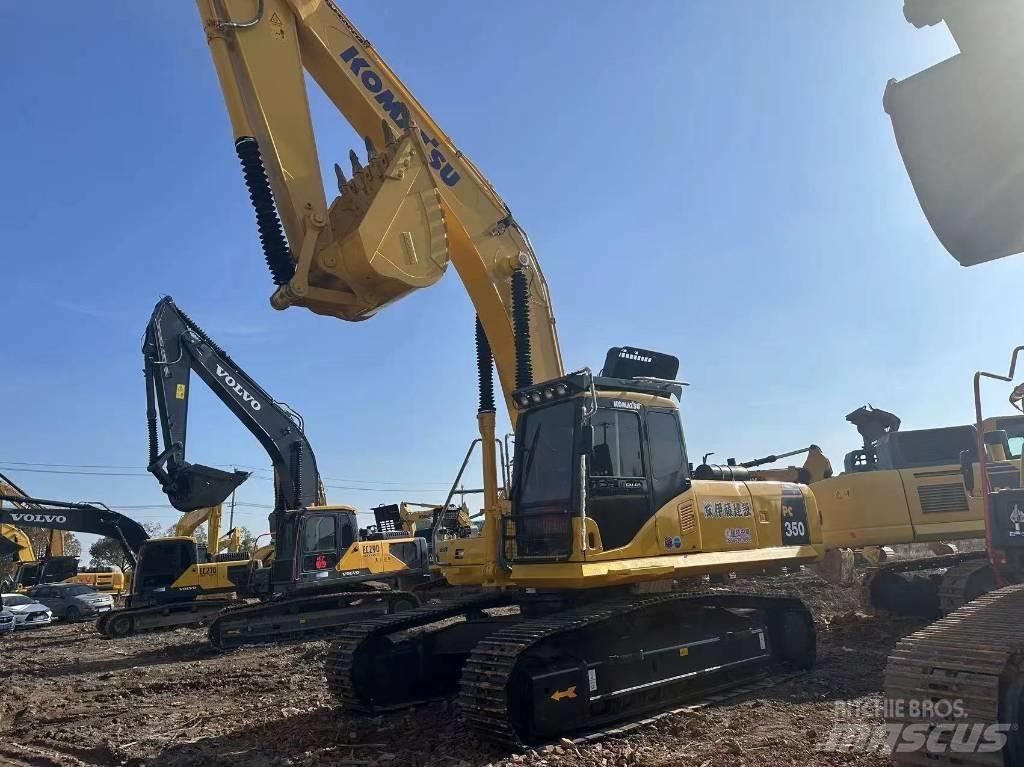 Komatsu PC 350-7 Pásová rýpadla
