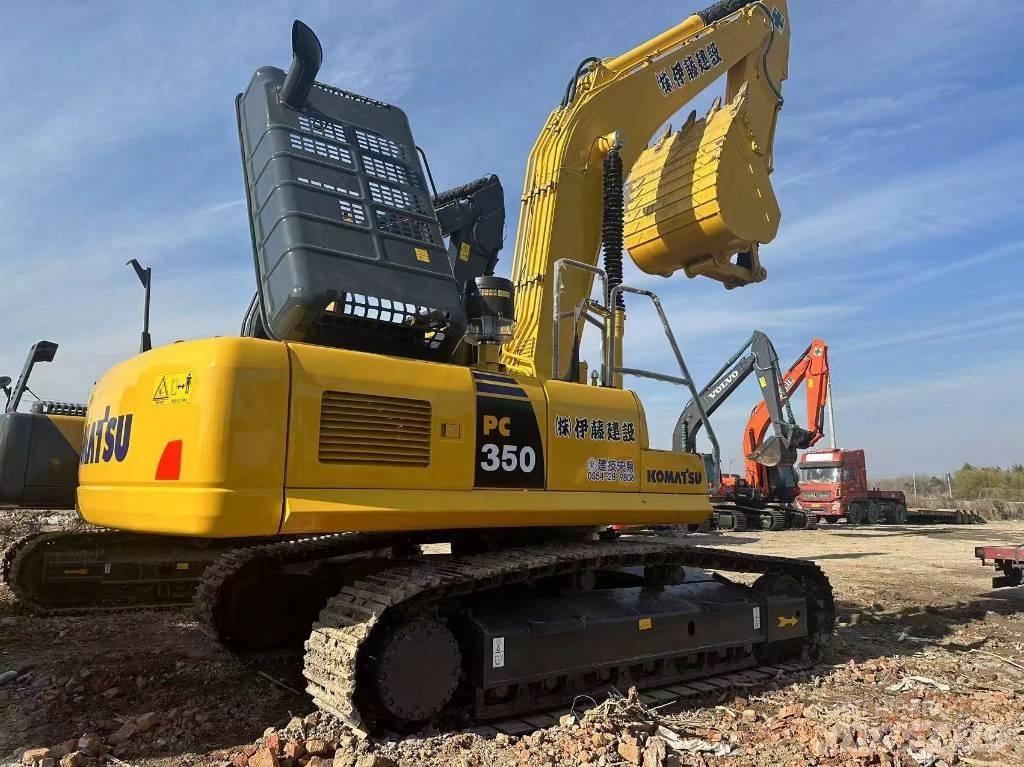Komatsu PC 350-7 Pásová rýpadla